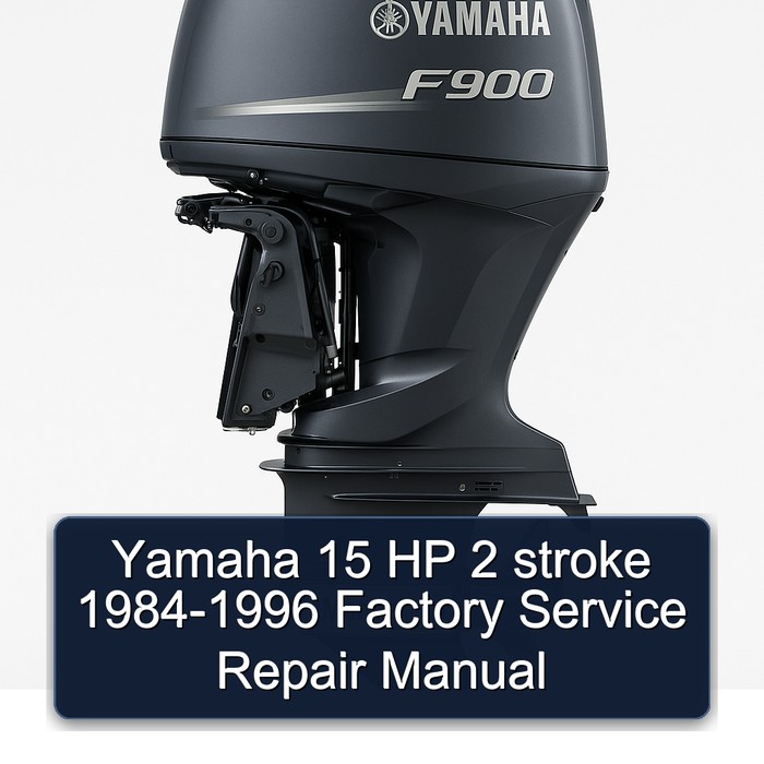 Yamaha 15 HP 2 stroke 1984-1996 Factory Service Repair Manual