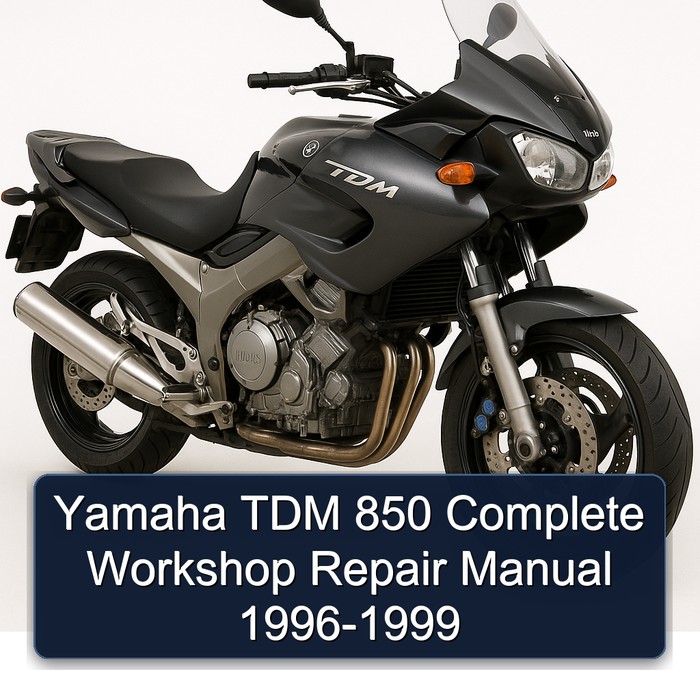 Yamaha TDM 850 Complete Workshop Repair Manual 1996-1999