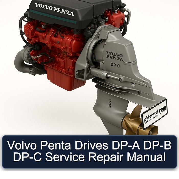 Volvo Penta Drives DP-A DP-B DP-C Manual de servicio y reparación