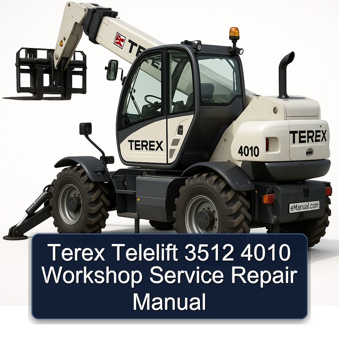 Manual de Servicio y Reparación Taller Terex Telelift 3512 4010