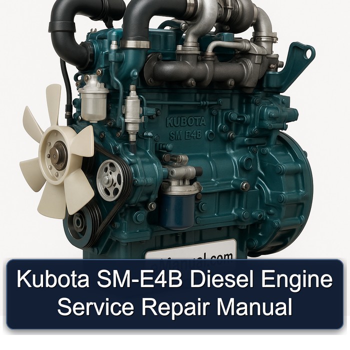 Manual de Servicio y Reparación del Motor Diesel Kubota SM-E4B