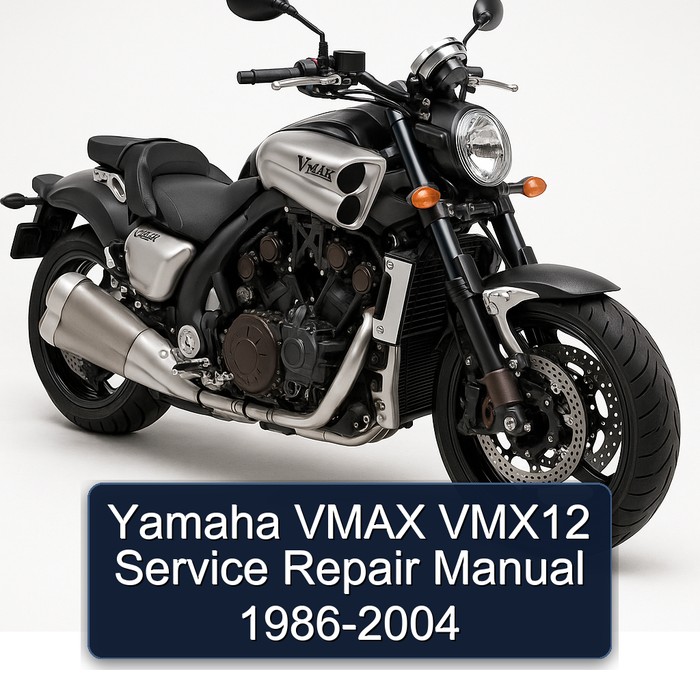 Yamaha VMAX VMX12 Service Repair Manual 1986-2004