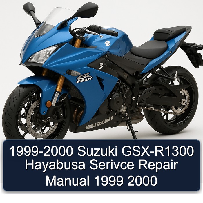 1999-2000 Suzuki GSX-R1300 Hayabusa Serivce Repair Manual 1999 2000