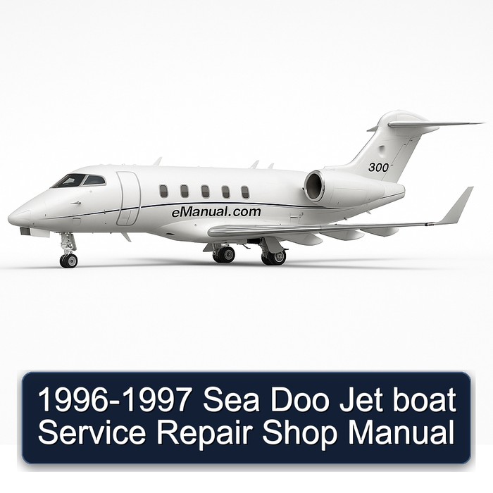 1996-1997 Sea Doo Jet boat Service Repair Shop Manual