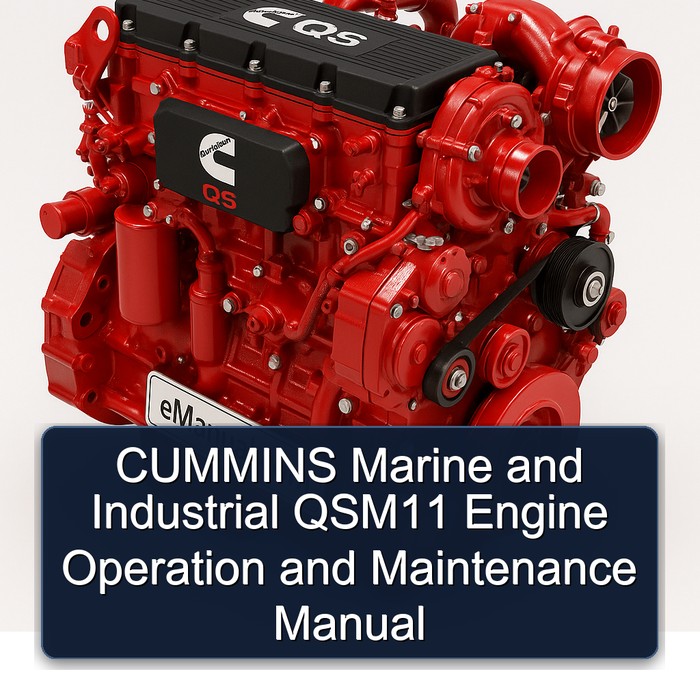 Manual de Operación y Mantenimiento del Motor Cummins QSM11 Marino e Industrial