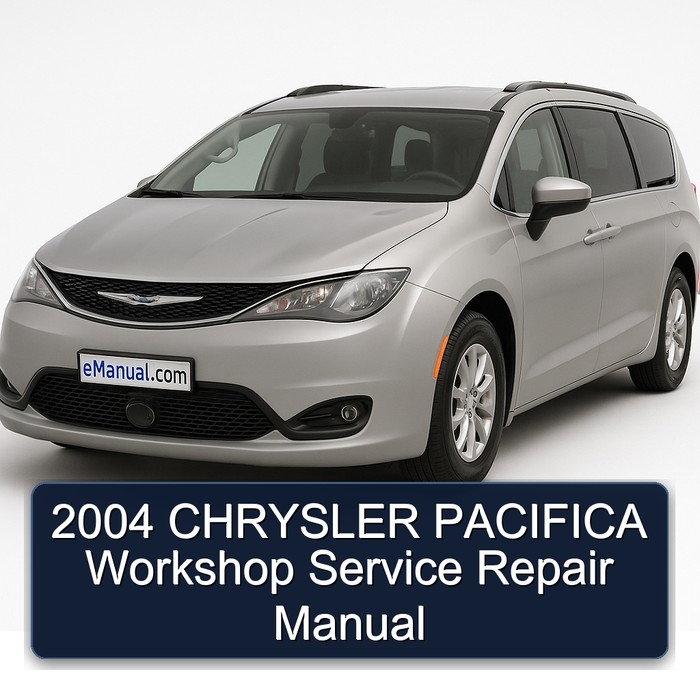 2004 CHRYSLER PACIFICA Workshop Manual de servicio y reparación