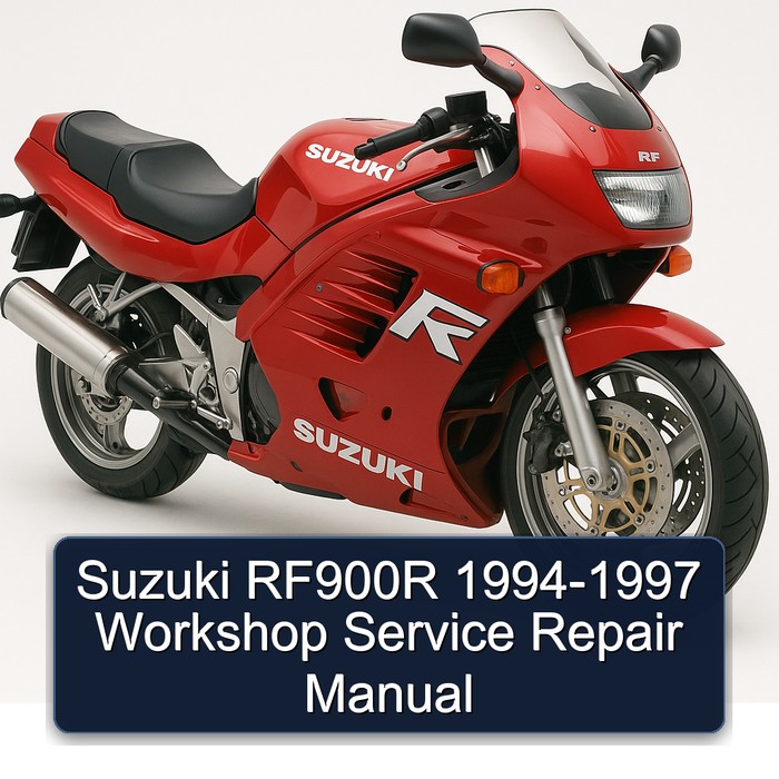 Suzuki RF900R 1994-1997 Workshop Manual de servicio y reparación