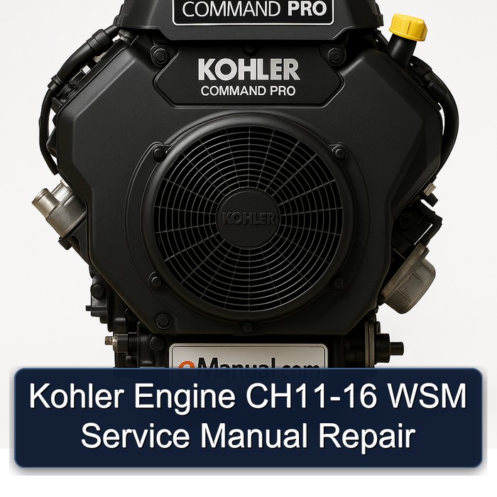 Kohler Engine CH11-16 WSM Service Manual Repair