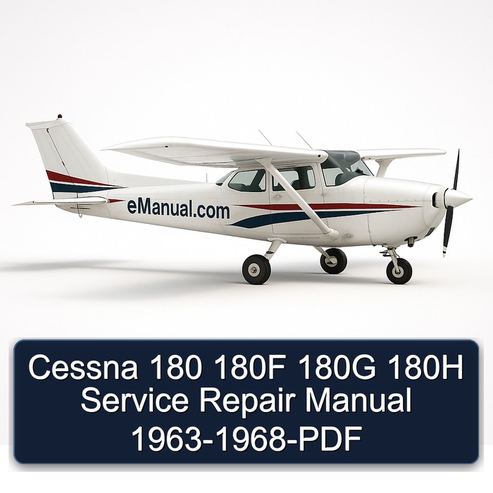 Cessna 180 180F 180G 180H Service Repair Manual 1963-1968-PDF