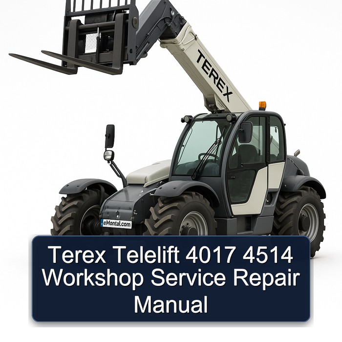 Terex Telelift 4017/4514 Werkstatt-Reparaturanleitung