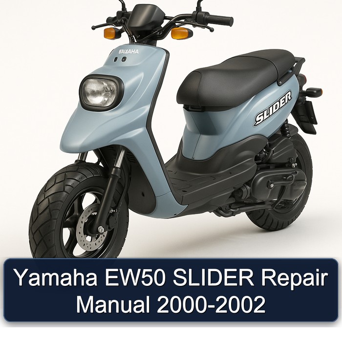Yamaha EW50 SLIDER Repair Manual 2000-2002