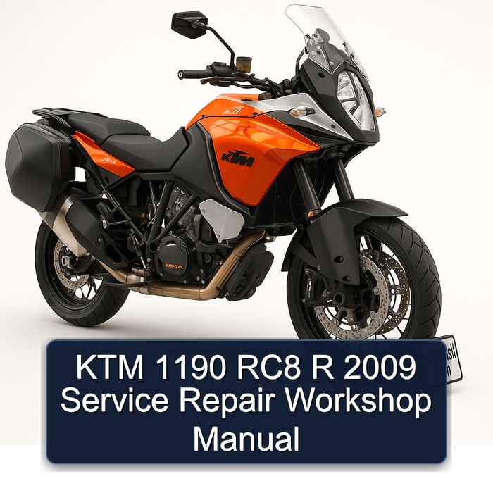 KTM 1190 RC8 R 2009 Service Repair Workshop Manual