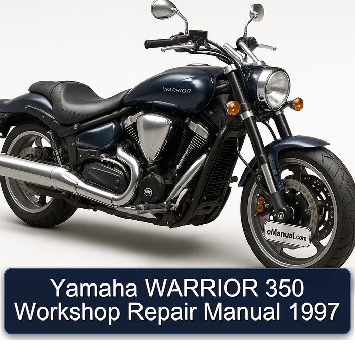 Yamaha WARRIOR 350 Workshop Repair Manual  1997