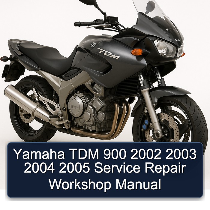 Yamaha TDM 900 2002 2003 2004 2005 Service Repair Workshop Manual