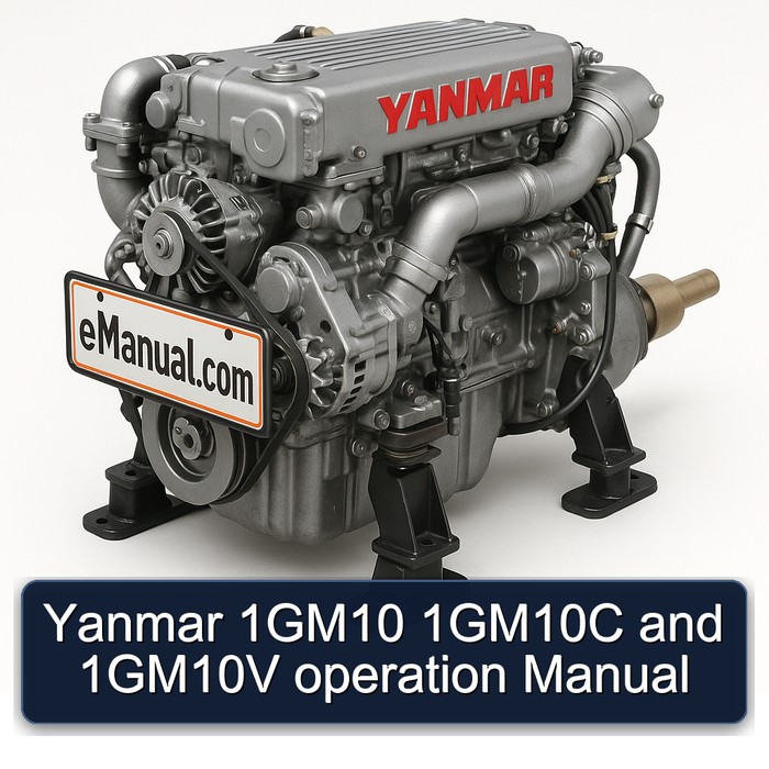Yanmar 1GM10 1GM10C and 1GM10V operation Manual