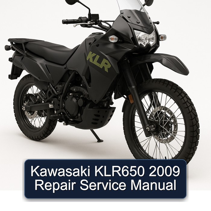Kawasaki KLR650 2009 Repair Service Manual