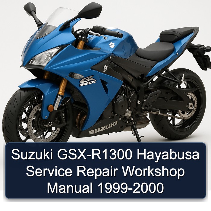 Suzuki GSX-R1300 Hayabusa Service Repair Workshop Manual 1999-2000