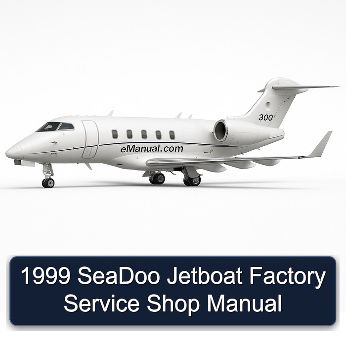 1999 SeaDoo Jetboat Factory Service Shop Manual