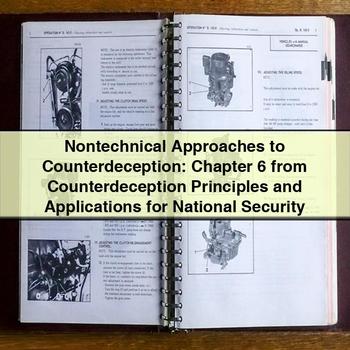 Nontechnical Approaches to Counterdeception: Chapter 6 from Counterdeception Principles and Applications for National Security PDF Download
