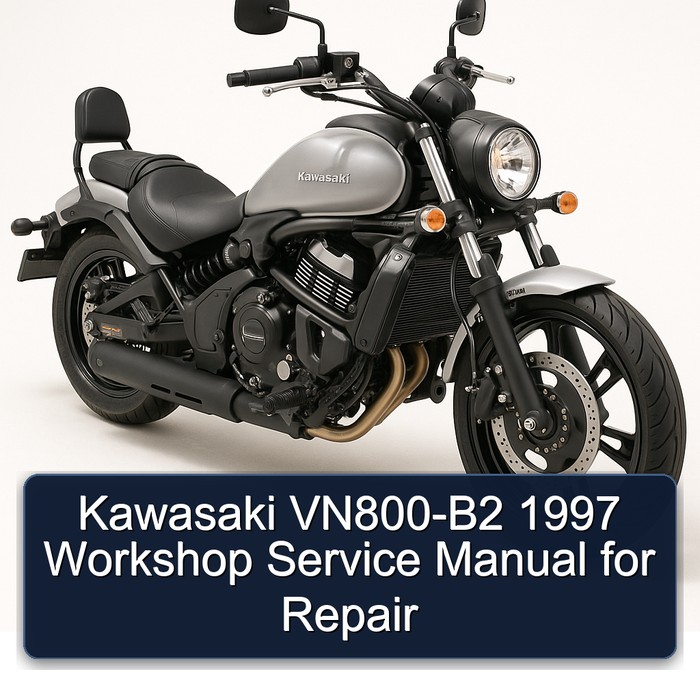 Kawasaki VN800-B2 1997 Workshop Service Manual for Repair