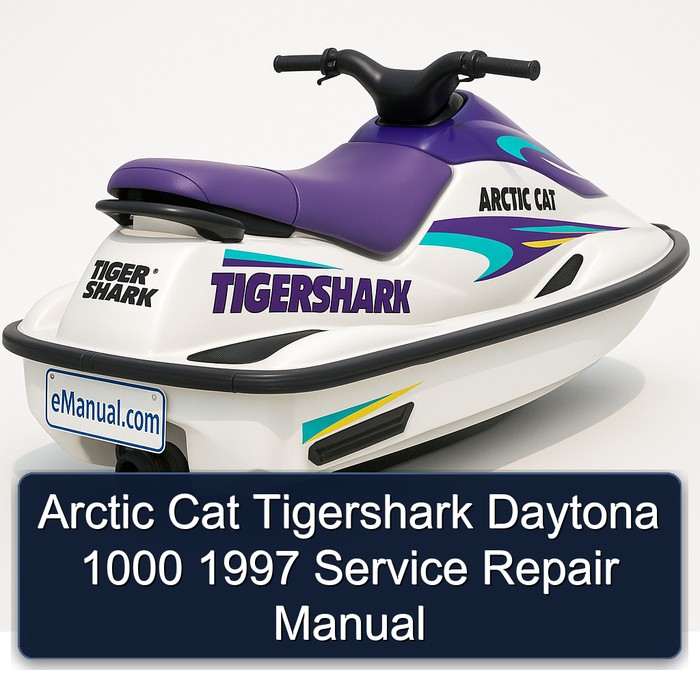 Arctic Cat Tigershark Daytona 1000 1997 Manual de servicio y reparación