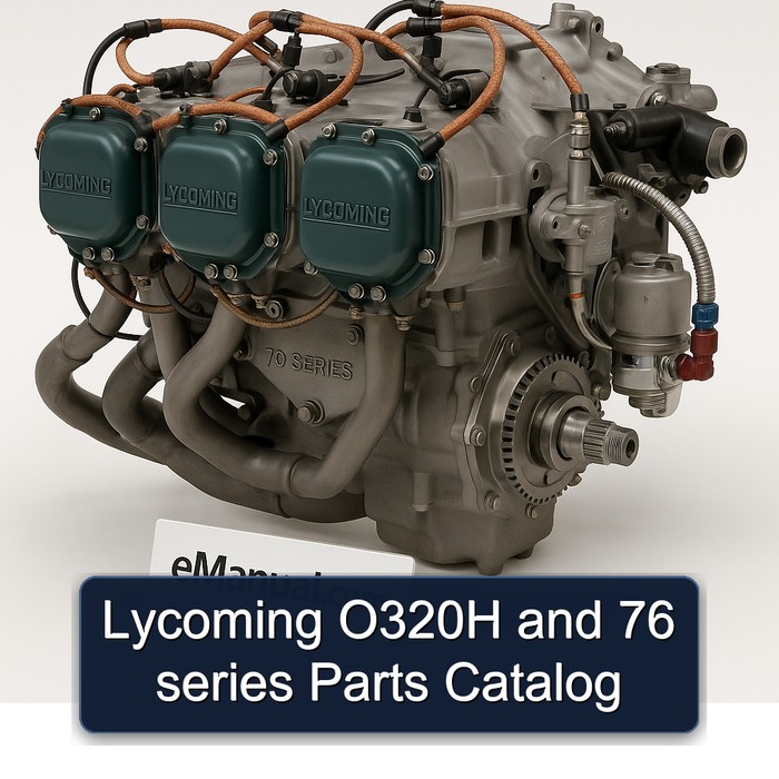 Lycoming O320H & 76er-Reihe Teilekatalog