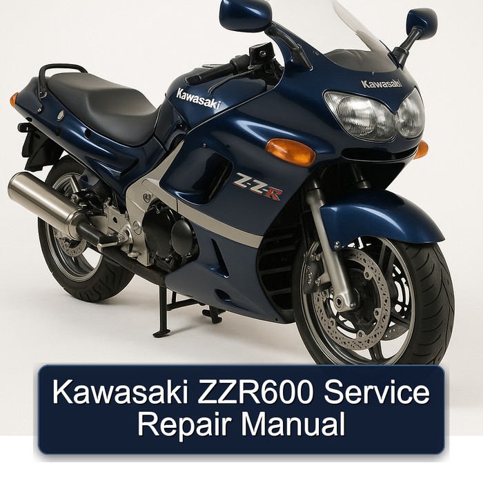 Kawasaki ZZR600 Manual de servicio y reparación