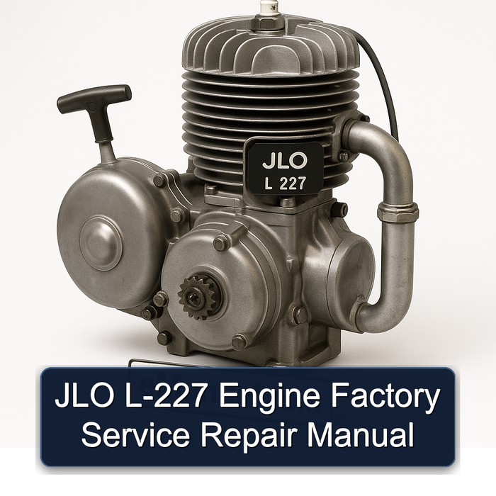 Manual de Servicio y Reparación para Motores JLO L-227