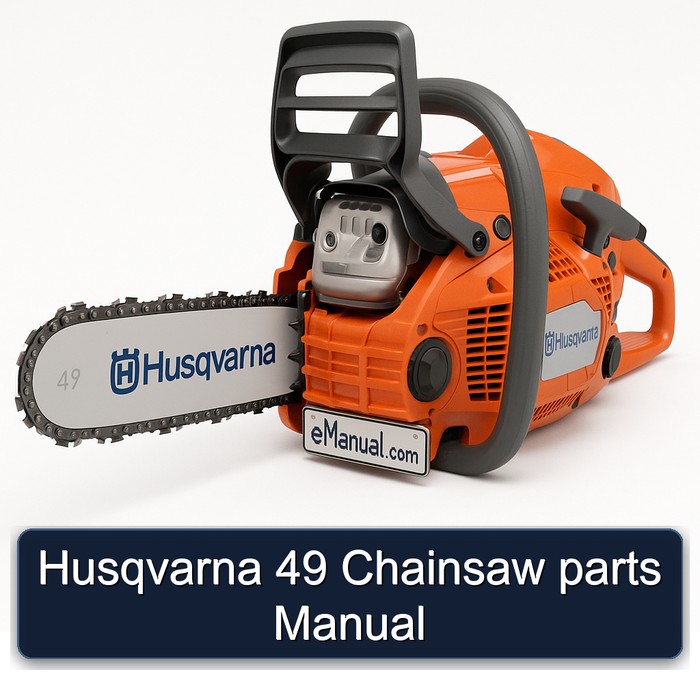 Husqvarna 49 Chainsaw parts Manual