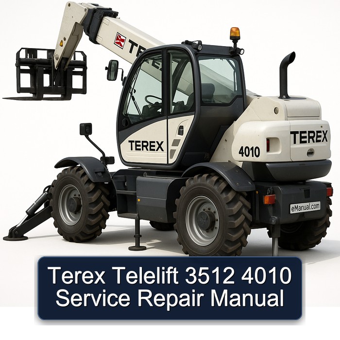 Terex Telelift 3512 4010 Service Repair Manual 