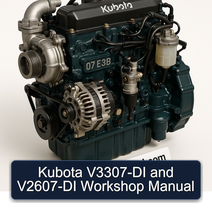 Kubota V3307-DI and V2607-DI Workshop Manual