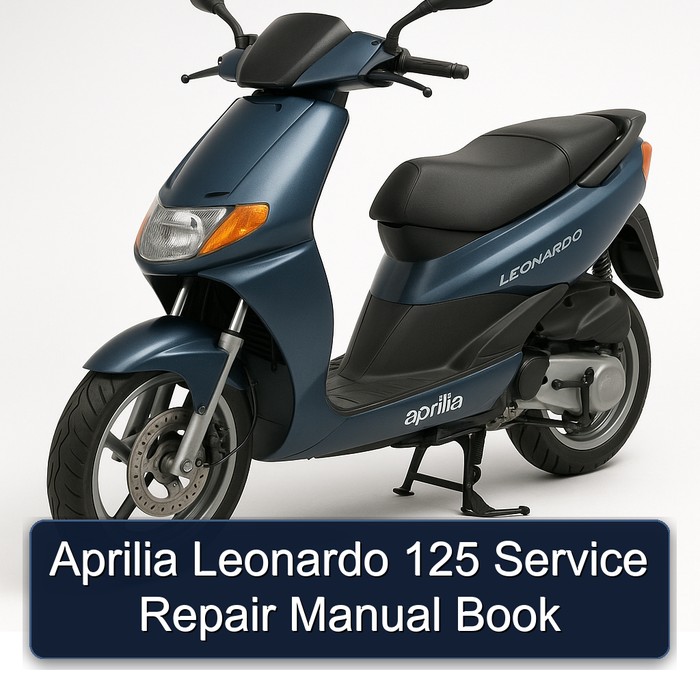 Aprilia Leonardo 125 Manual de servicio y reparación Book