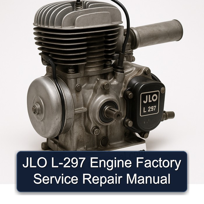 JLO L-297 Engine Factory Service Repair Manual 