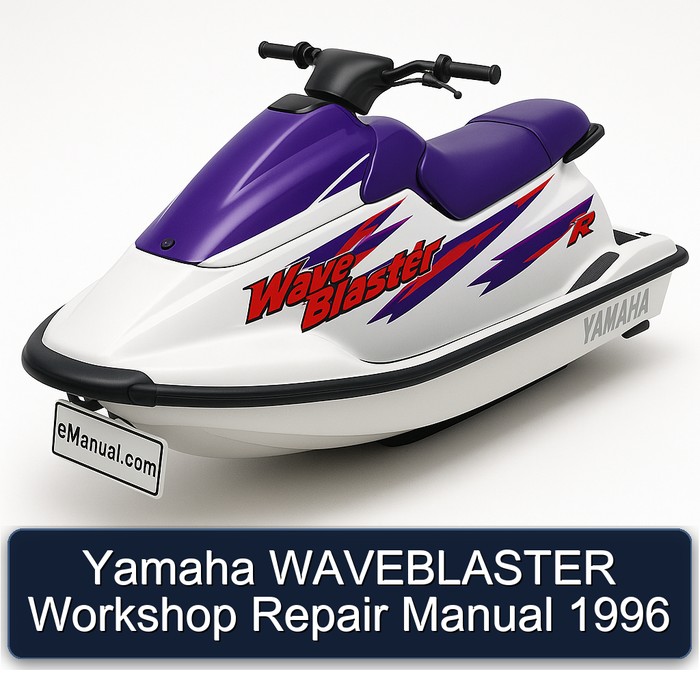Yamaha WAVEBLASTER Workshop Repair Manual 1996