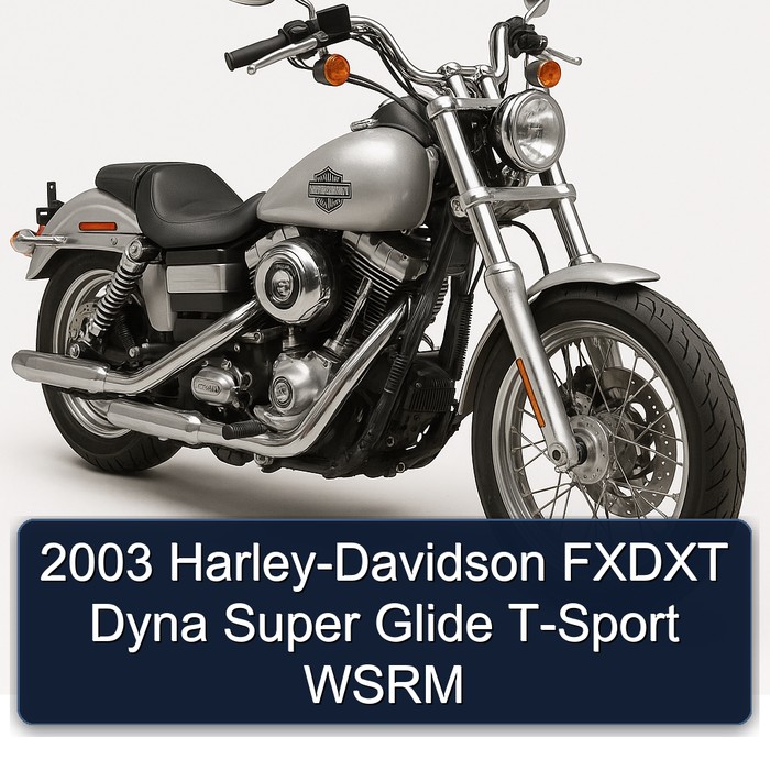 2003 Harley-Davidson FXDXT Dyna Super Glide T-Sport WSRM