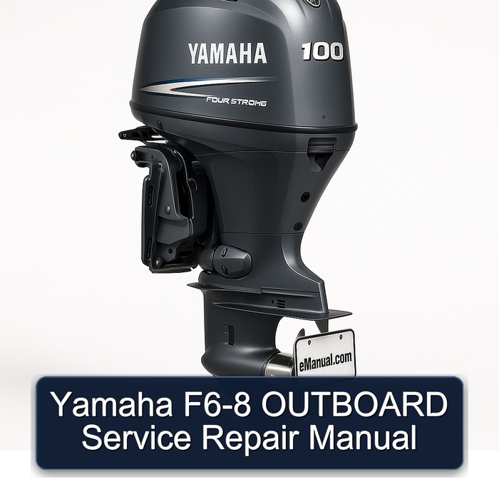 Yamaha F6-8 OUTBOARD Service Repair Manual 