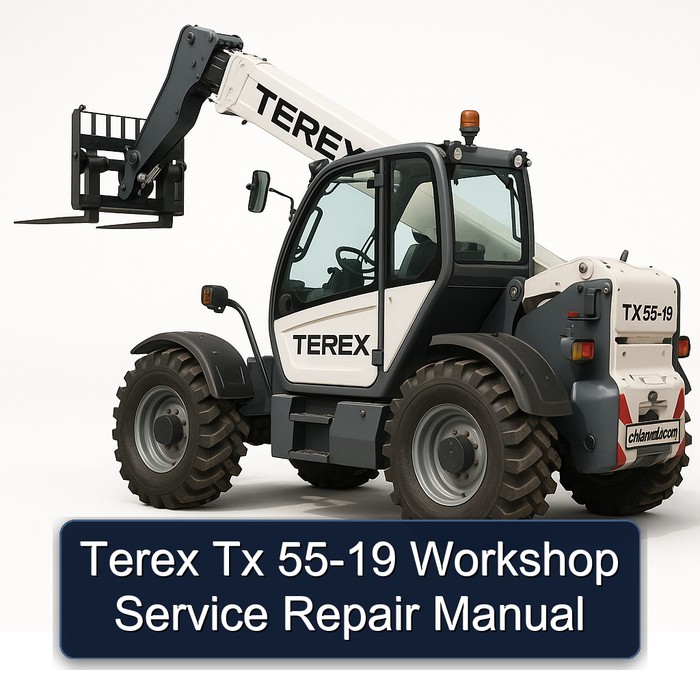 Manual de Servicio y Reparación Terex Tx 55-19 Taller