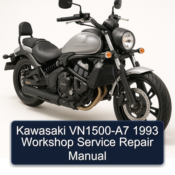 Kawasaki VN1500-A7 1993 Workshop Service Repair Manual