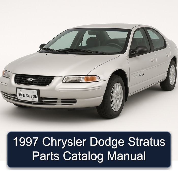 1997 Chrysler Dodge Stratus Parts Catalog Manual