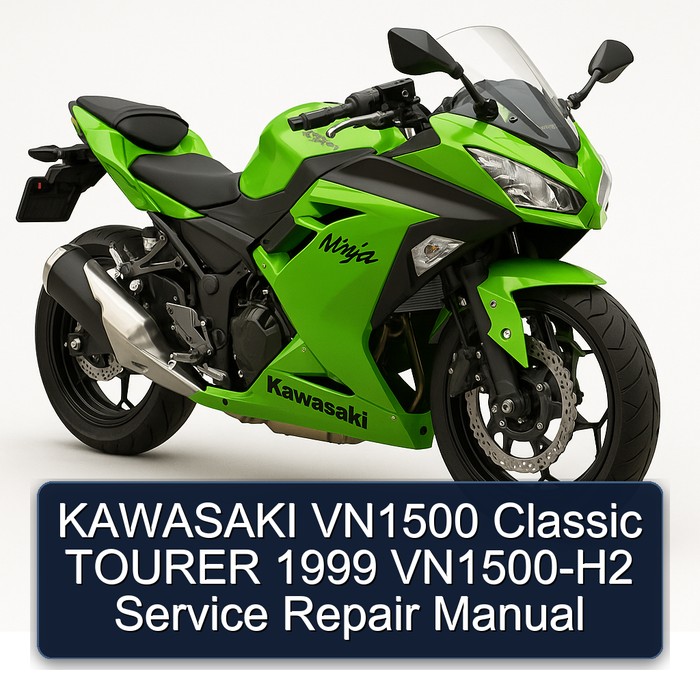 KAWASAKI VN1500 Classic TOURER 1999 VN1500-H2 Service Repair Manual