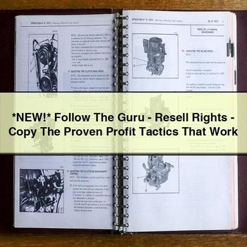 Follow the Guru-Resell Rights-Copy the Proven Profit Tactics That Work PDF Download