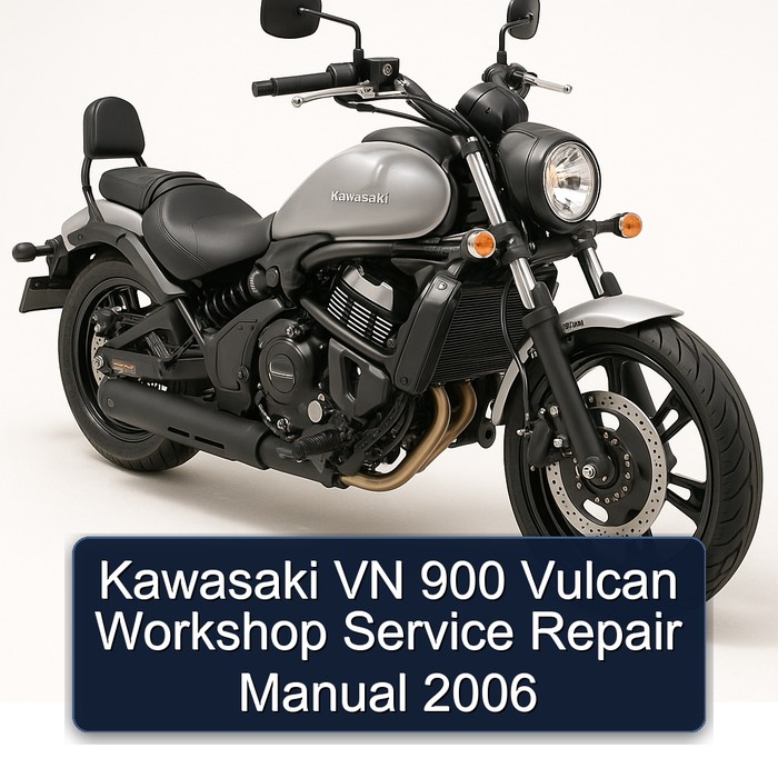 Kawasaki VN 900 Vulcan Workshop Service Repair Manual 2006