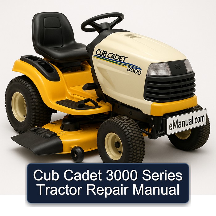 Cub Cadet 3000 Series Tractor Repair Manual