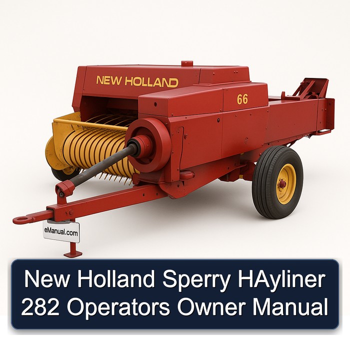 Manual del Operador New Holland Sperry Hayliner 282