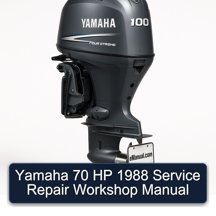 Yamaha 70 HP 1988 Service Repair Workshop Manual 