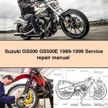 Suzuki GS500 GS500E 1989-1999 Service Repair Manual 