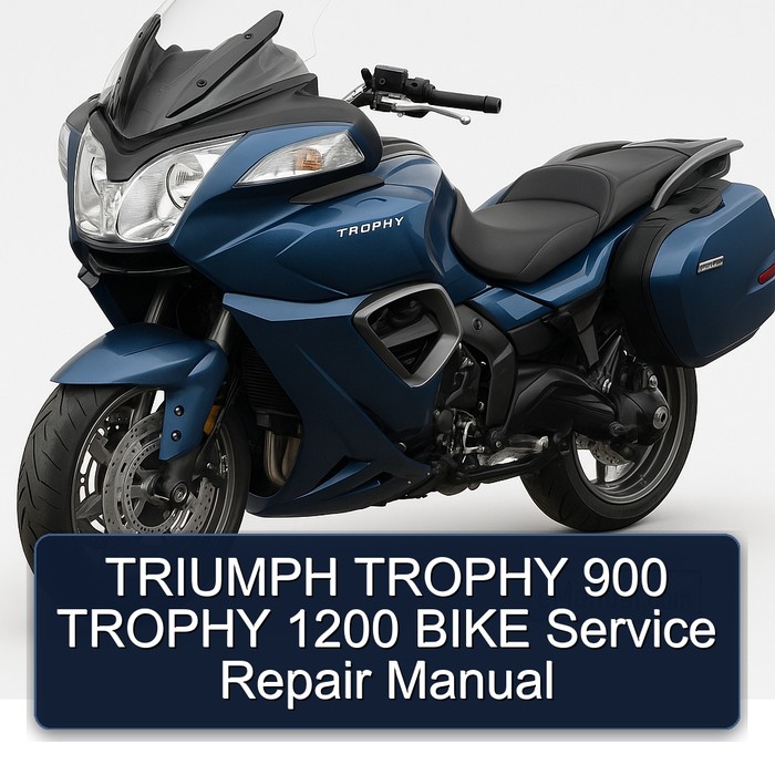 TRIUMPH TROPHY 900 TROPHY 1200 BIKE Manual de servicio y reparación