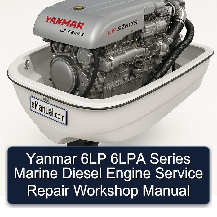 Yanmar 6LP 6LPA Series Marine Diesel Engine Service Repair Workshop Manual