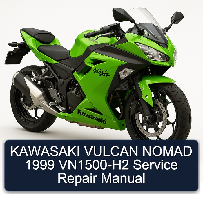 KAWASAKI VULCAN NOMAD 1999 VN1500-H2 Manual de servicio y reparación
