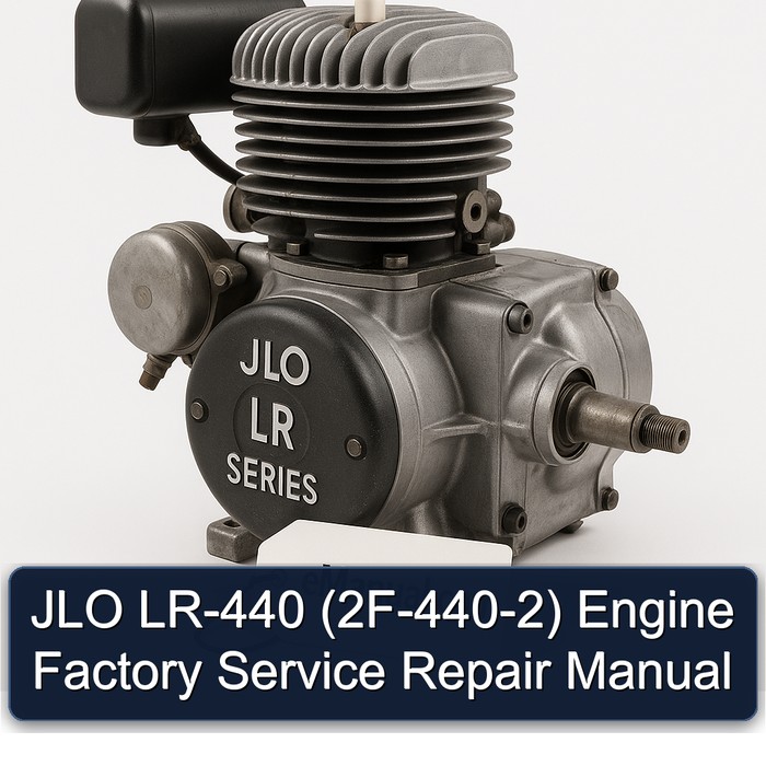 Manual de Reparación y Servicio del Motor JLO LR-440 (2F-440-2)